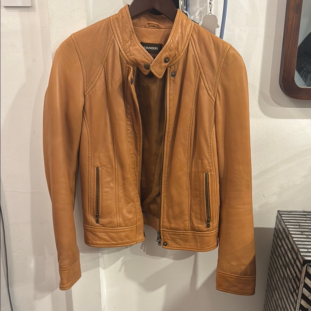 Danier Brown Leather Jacket